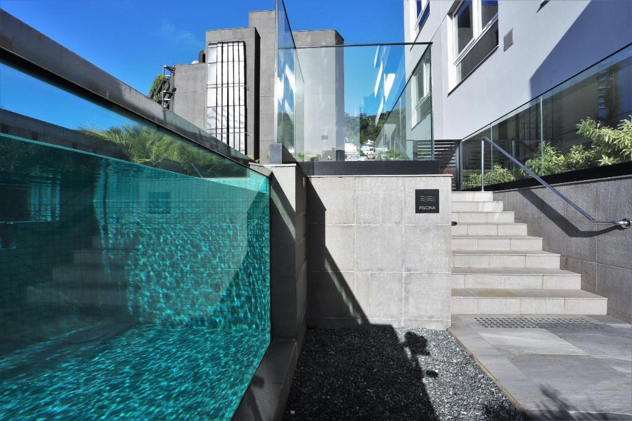 Appartamento Apto em localização incrível no Centro, prédio com piscina e academia Florianópolis Esterno foto