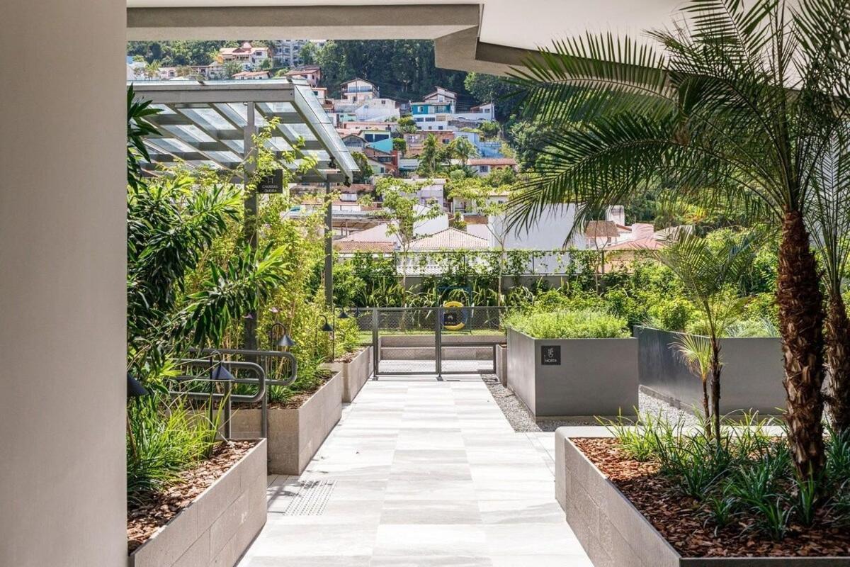 Appartamento Apto em localização incrível no Centro, prédio com piscina e academia Florianópolis Esterno foto