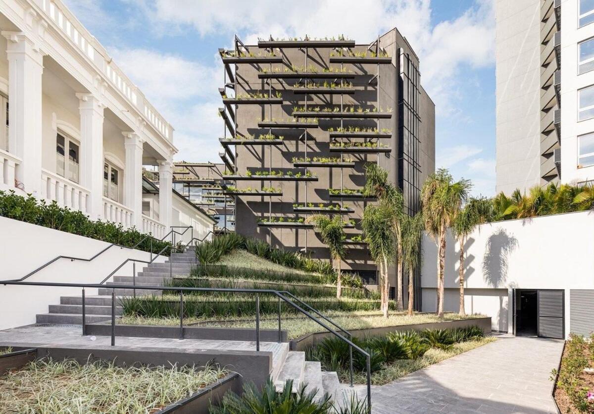 Appartamento Apto em localização incrível no Centro, prédio com piscina e academia Florianópolis Esterno foto